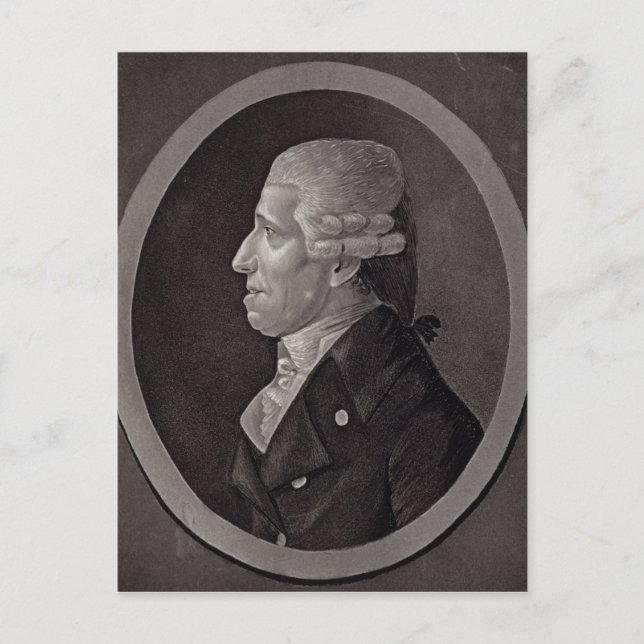 Carte Postale Portrait de Franz Joseph Haydn (Devant)