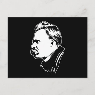 Carte postale portrait de Frederich Nietzsche