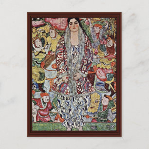 Carte Postale Portrait De Friederike Maria Beer Par Klimt Gustav