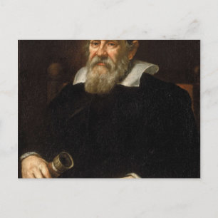Carte Postale Portrait de Galileo Galilei