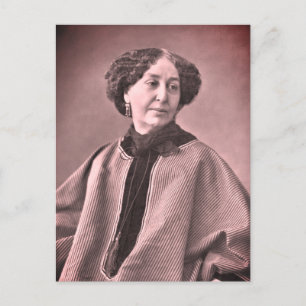 Carte Postale Portrait de George Sand par Nadar