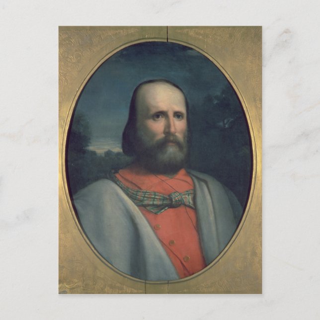Carte Postale Portrait de Giuseppe Garibaldi 2 (Devant)