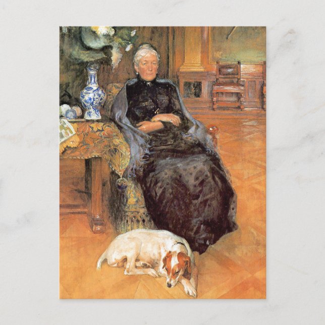 Carte Postale Portrait de Gothilda Furstenberg (Devant)