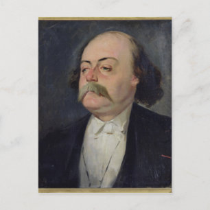 Carte Postale Portrait de Gustave Flaubert 1868-81