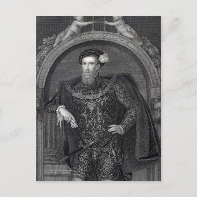 Carte Postale Portrait de Henry Howard Earl de Surrey (Devant)