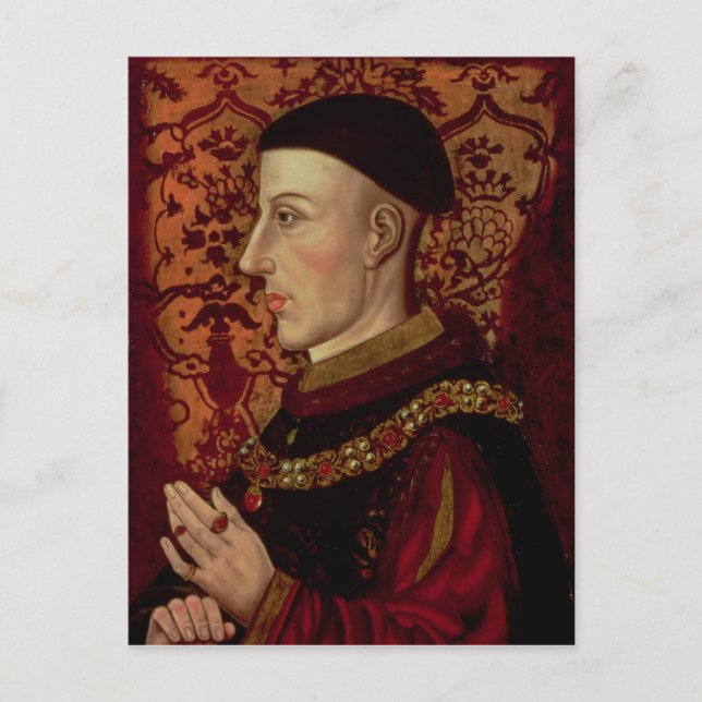Carte Postale Portrait de Henry V (Devant)