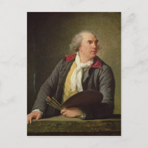Carte Postale Portrait de Hubert Robert 1788