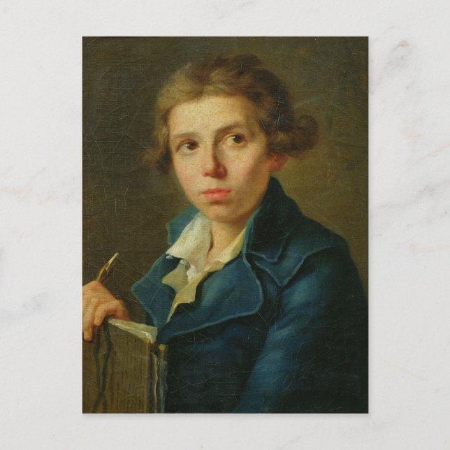 Carte Postale Portrait de Jacques-Louis David comme jeune (Devant)
