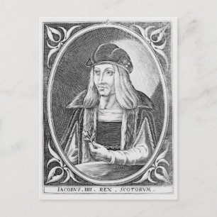 Carte Postale Portrait de James IV d'Ecosse