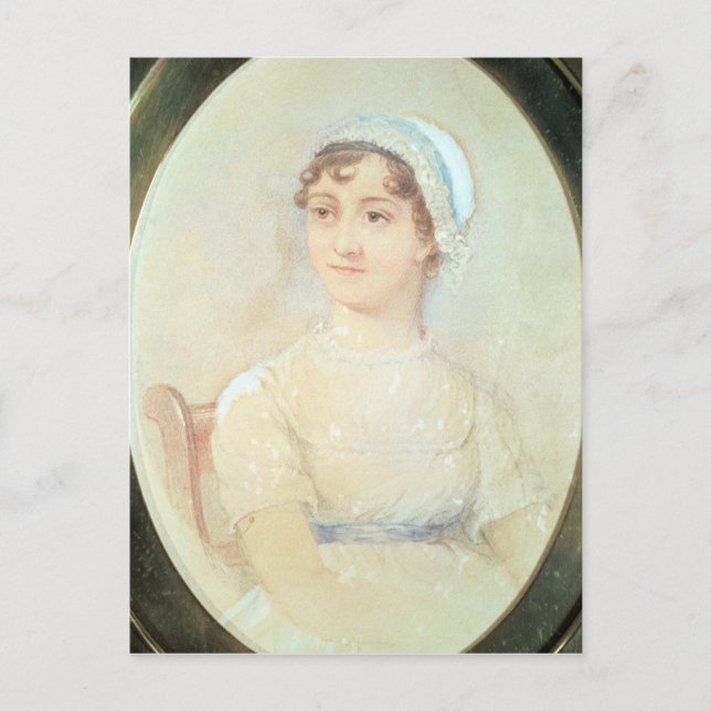 Carte Postale Portrait de Jane Austen (Devant)