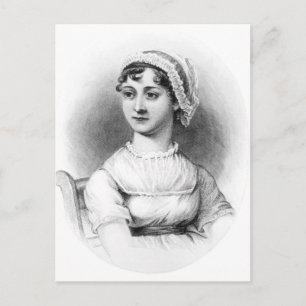 Carte Postale Portrait de Jane Austen