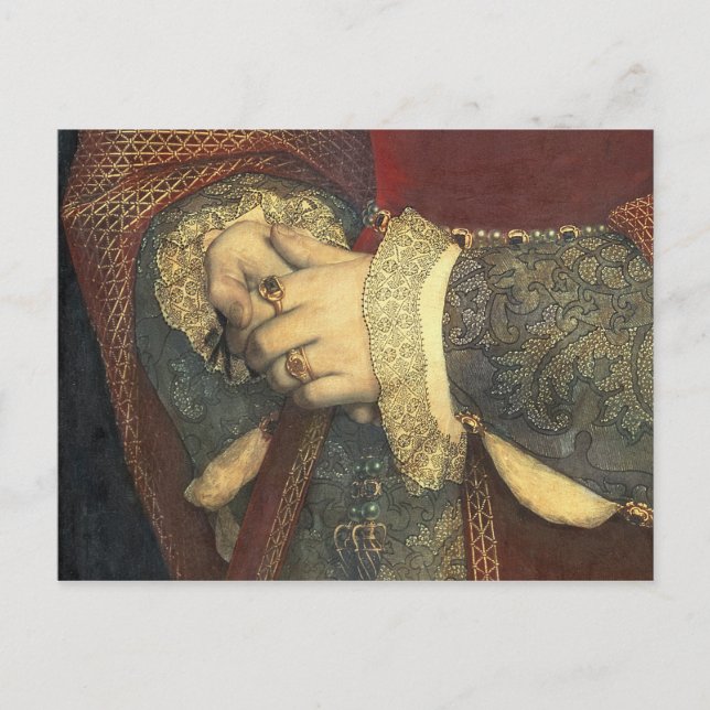 Carte Postale Portrait de Jane Seymour, 1536 (Devant)
