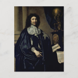 Carte Postale Portrait de Jean-Baptiste Colbert de Torcy 1666