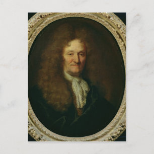 Carte Postale Portrait de Jean de La Fontaine