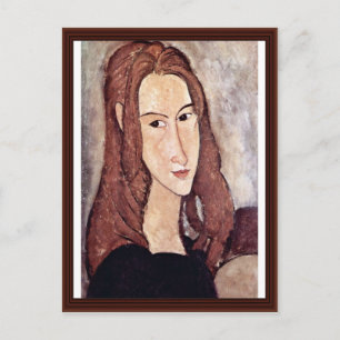 Carte Postale Portrait De Jeanne Hébuterne [Tête En Profil]. ,