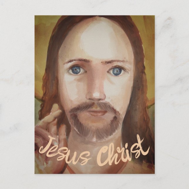 Carte Postale Portrait de Jésus-Christ (Devant)