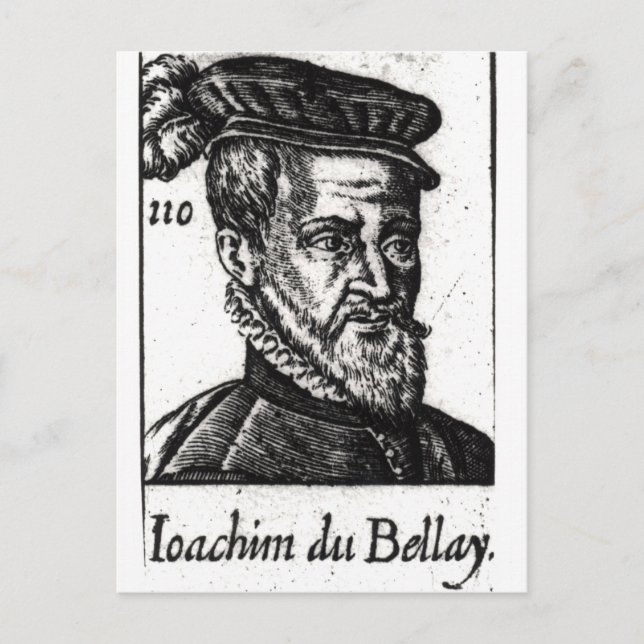 Carte Postale Portrait de Joachim du Bellay (Devant)