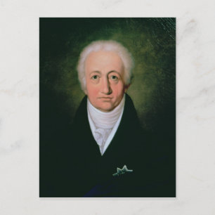 Carte Postale Portrait de Johann Wolfgang von Goethe, 1818