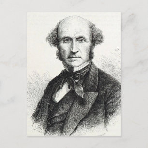 Carte Postale Portrait de John Stuart Mill