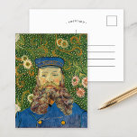 Carte Postale Portrait de Joseph Roulin | Vincent van Gogh<br><div class="desc">La série de portraits de Joseph Roulin, le facteur d’Arles, de Vincent van Gogh, est un hommage sincère à son ami proche et à son confiant. Peintes entre 1888 et 1889, les oeuvres mettent en valeur le style post-impressionniste de Van Gogh, avec des couleurs audacieuses, des coups de pinceau dynamiques...</div>