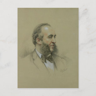 Carte Postale Portrait de Jules Ferry