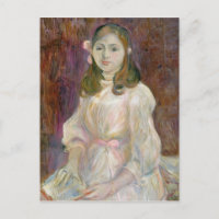 Portrait de Julie Manet tenant un livre, 1889