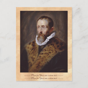 Carte Postale Portrait de Justus Lipsius Paul Peter Rubens
