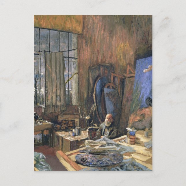 Carte Postale Portrait de Ker-Xavier Roussel 1935 (Devant)