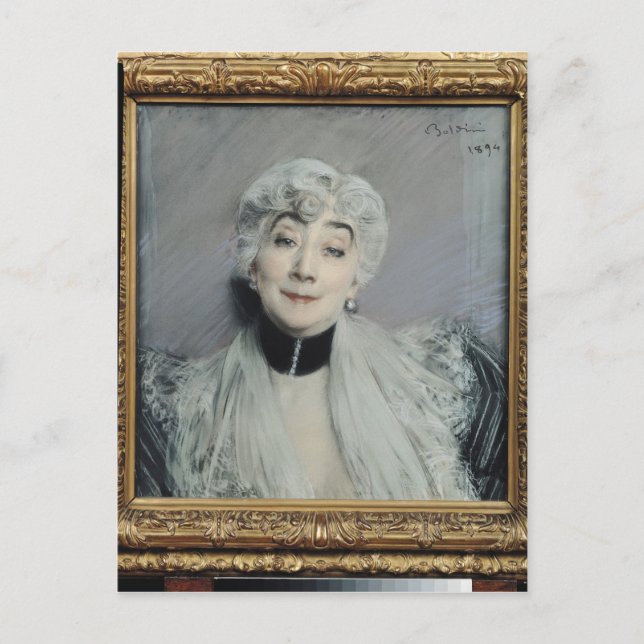 Carte Postale Portrait de la comtesse de Martel de Janville (Devant)