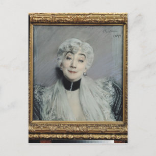 Carte Postale Portrait de la comtesse de Martel de Janville