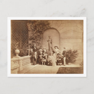 Carte Postale Portrait de la famille royale à Osborne House, 185