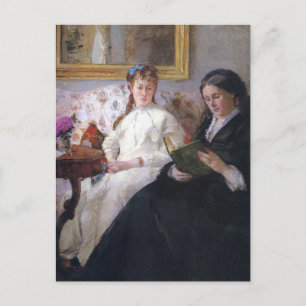Carte Postale Portrait de la mère et de la sœur de l'artiste, Mo