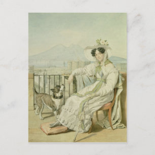 Carte Postale Portrait de la princesse Natalia Golitsin, 1822-26