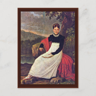 Carte Postale Portrait De La Reine Caroline