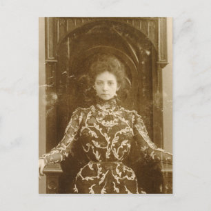 Carte Postale Portrait de l'actrice Vera Komissarzhevskaya