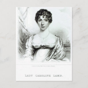 Carte Postale Portrait de Lady Caroline Lamb