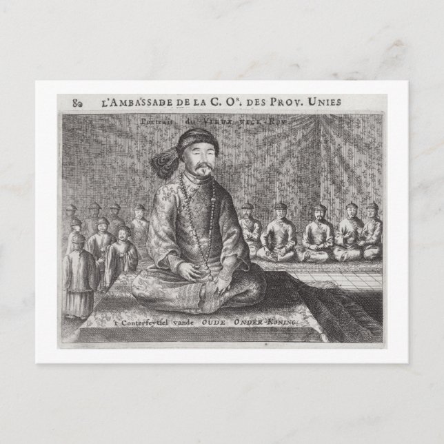 Carte Postale Portrait de l'Ancien Viceroy, d'un compte d'un (Devant)