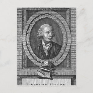 Carte Postale Portrait de Leonard Euler