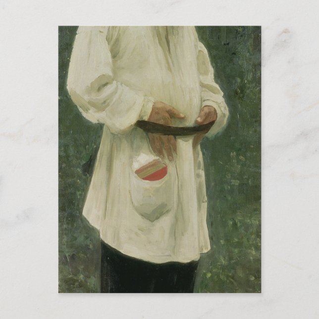 Carte Postale Portrait de Lev Tolstoï 1901 (Devant)