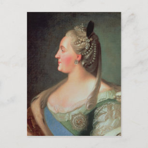 Carte Postale Portrait de l'impératrice Catherine II la Grande