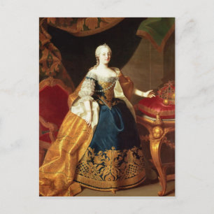Carte Postale Portrait de l'impératrice Maria Theresa