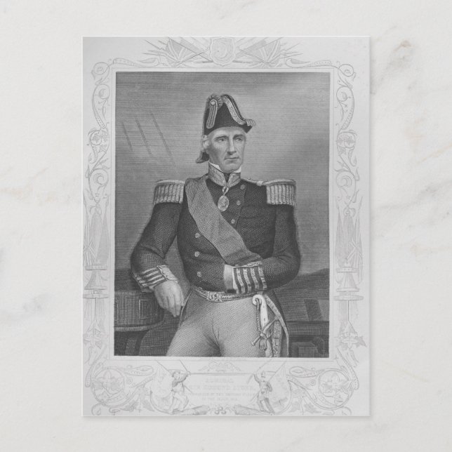 Carte Postale Portrait de Lord Edmund Lyons (Devant)