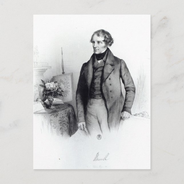 Carte Postale Portrait de Lord John Russell (Devant)