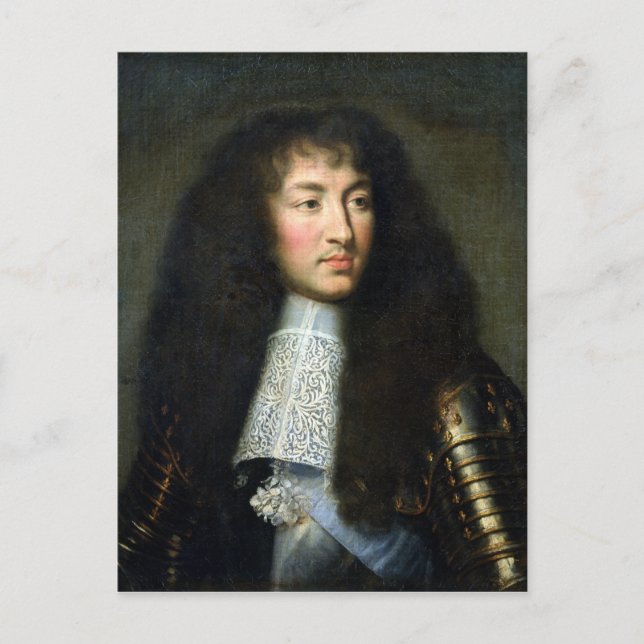 Carte Postale Portrait de Louis XIV (Devant)