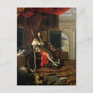 Carte Postale Portrait de Louis XIV 1668