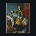 Carte Postale Portrait de Louis XV Roi de France, c.1727<br><div class="desc">Portrait de Louis XV | par Jean-Baptiste van Loo | Lieu artistique : Château de Versailles,  France | Artiste français | Numéro de collection d'images : XIR170917</div>