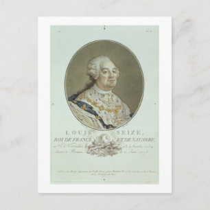 Carte Postale Portrait de Louis XVI (1754-93) de "Portraits de