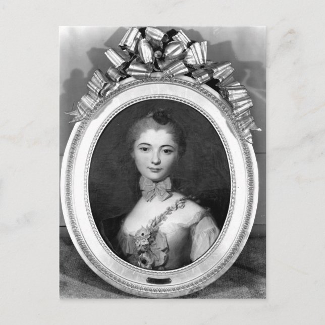 Carte Postale Portrait de Louise Honorine Crozat du Chatel (Devant)