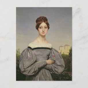 Carte Postale Portrait de Louise Vernet Fille de