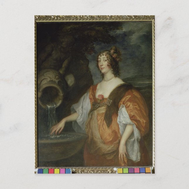 Carte Postale Portrait de Lucy Percy, comtesse de Carlisle (Devant)